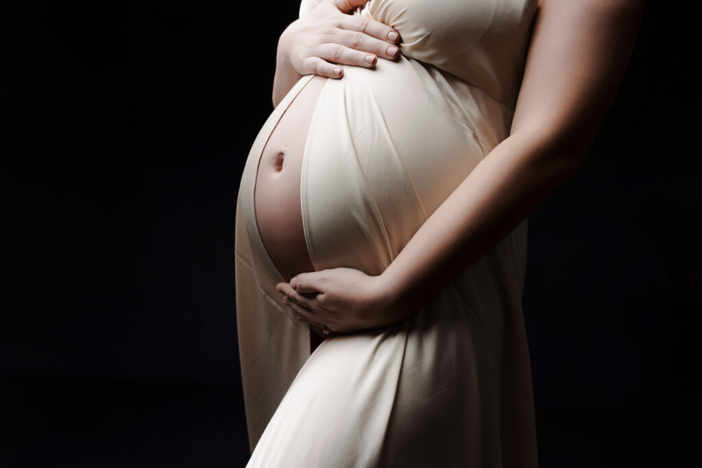 Maternity photography in Austin with prenatal yoga inspiration